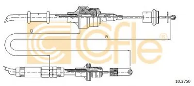 Тросик сцепления COFLE купить