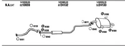 Система выпуска ОГ WALKER купить