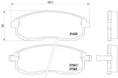 Комплект тормозных колодок, дисковый тормоз HELLA купить
