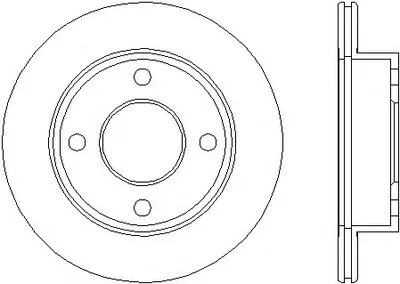 Тормозной диск HELLA купить