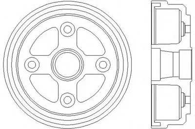 Тормозной барабан HELLA купить
