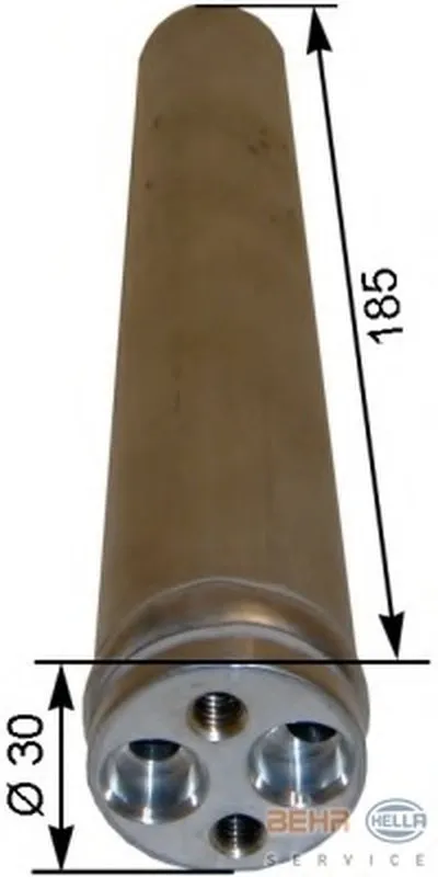 Осушитель, кондиционер BEHR HELLA SERVICE HELLA купить