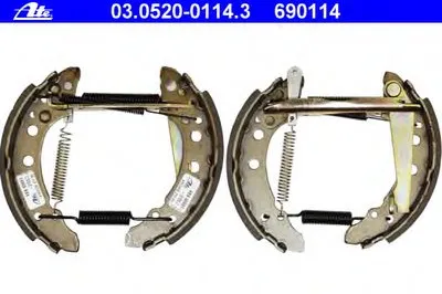 Комплект тормозных колодок Original ATE TopKit ATE купить