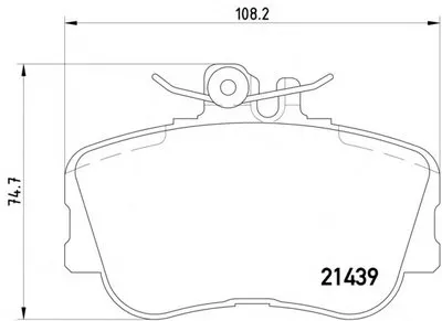 Комплект тормозных колодок, дисковый тормоз HELLA PAGID купить