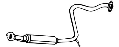 Средний глушитель выхлопных газов WALKER купить