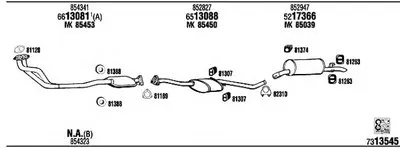 Система выпуска ОГ WALKER купить