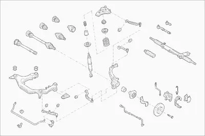 Рулевое управление; Подвеска колеса BOGE купить