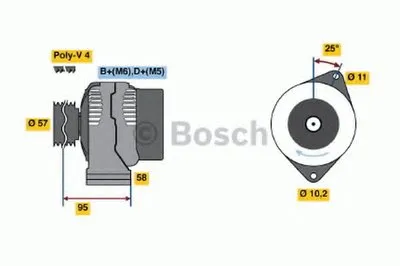 Генератор BOSCH купить