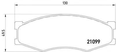 Комплект тормозных колодок, дисковый тормоз MINTEX купить