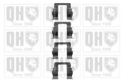 Комплектующие, колодки дискового тормоза QUINTON HAZELL купить