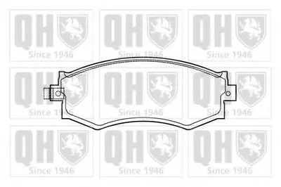 Комплект тормозных колодок, дисковый тормоз QUINTON HAZELL купить