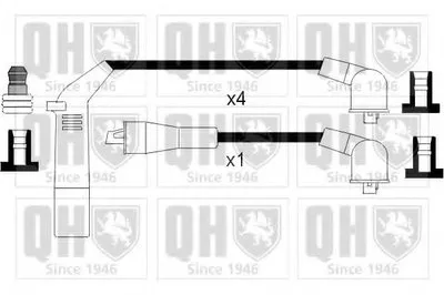 Комплект проводов зажигания CI QUINTON HAZELL купить