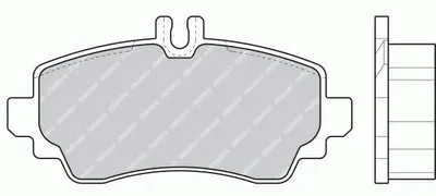 Комплект тормозных колодок, дисковый тормоз PREMIER FERODO купить