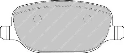 Комплект тормозных колодок, дисковый тормоз PREMIER FERODO купить