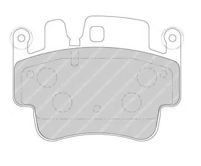 Комплект тормозных колодок, дисковый тормоз PREMIER FERODO купить