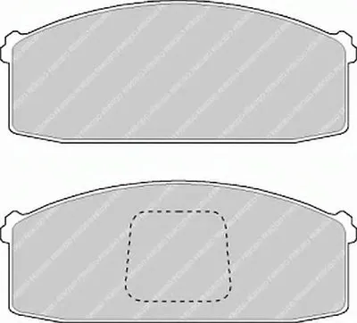 Комплект тормозных колодок, дисковый тормоз PREMIER FERODO купить