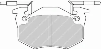 Комплект тормозных колодок, дисковый тормоз PREMIER FERODO купить