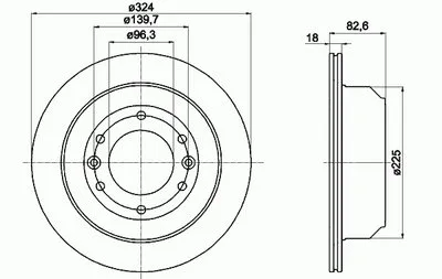 Тормозной диск MINTEX купить