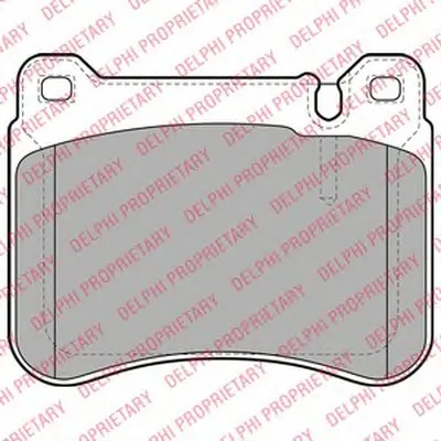 Комплект тормозных колодок, дисковый тормоз