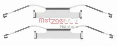 Комплектующие, колодки дискового тормоза METZGER купить