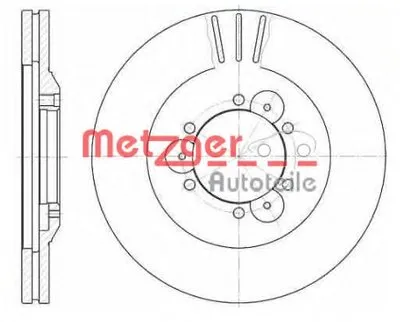 Тормозной диск REMSA METZGER купить