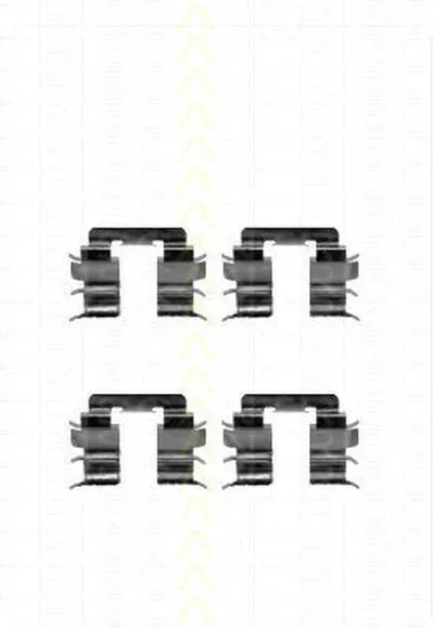 Комплектующие, колодки дискового тормоза TRISCAN купить