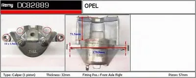 Тормозной суппорт Remanufactured REMY (Multiline) DELCO REMY купить