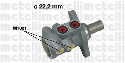 целиндер ручного тормоза METELLI купить