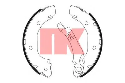 Комплект тормозных колодок NK купить