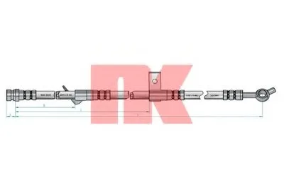 Тормозной шланг NK купить