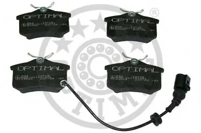 Комплект тормозных колодок, дисковый тормоз OPTIMAL купить