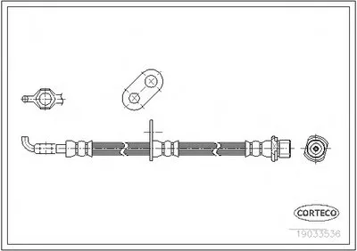 Тормозной шланг CORTECO купить