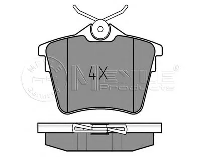 Комплект тормозных колодок, дисковый тормоз MEYLE купить