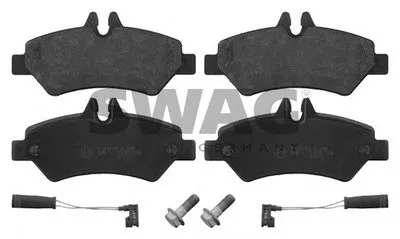 Комплект тормозных колодок, дисковый тормоз SWAG купить