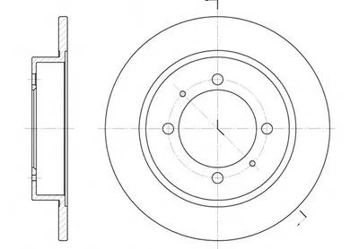 Тормозной диск REMSA купить