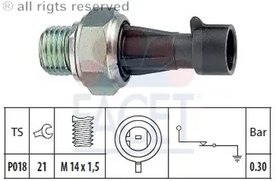 Выключатель с гидропроводом FACET купить