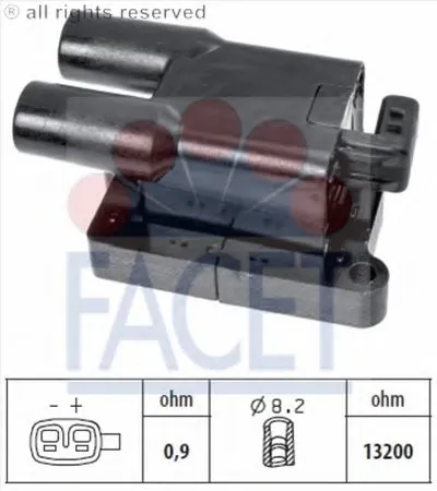 Катушка зажигания FACET купить