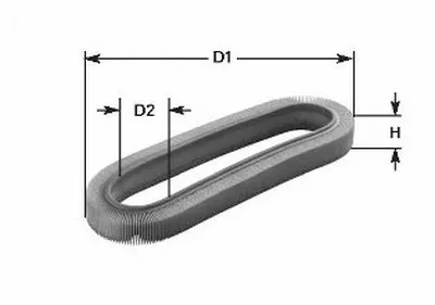 Воздушный фильтр CLEAN FILTERS купить