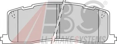 Комплект тормозных колодок, дисковый тормоз A.B.S. купить