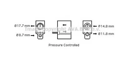 Расширительный клапан, кондиционер AVA QUALITY COOLING купить