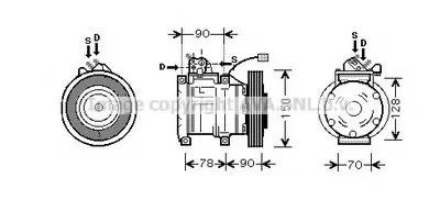 Компрессор, кондиционер AVA QUALITY COOLING купить