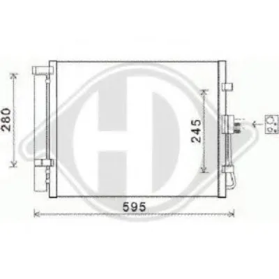Конденсатор, кондиционер DIEDERICHS купить