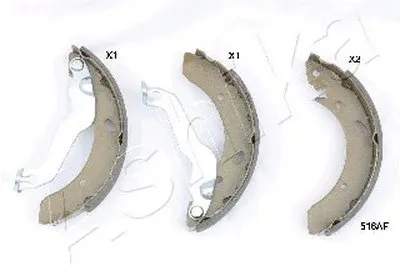 Комплект тормозных колодок ASHIKA купить