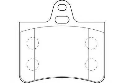 Комплект тормозных колодок, дисковый тормоз DURON купить