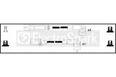 Комплект проводов зажигания ElectroSpark STANDARD купить