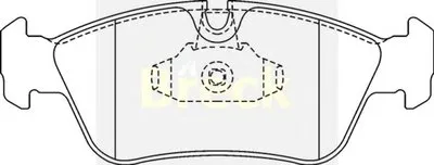 Комплект тормозных колодок, дисковый тормоз BRECK купить