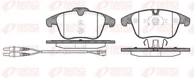 Комплект тормозных колодок, дисковый тормоз KAWE купить