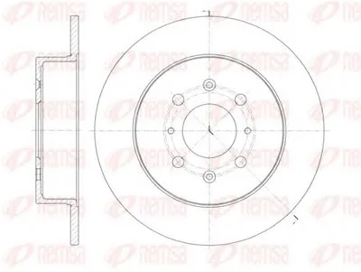 Тормозной диск KAWE купить