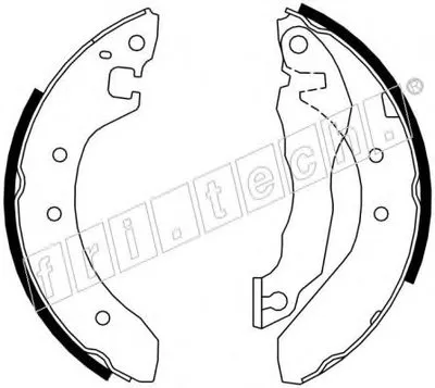 Комплект тормозных колодок fri.tech. купить