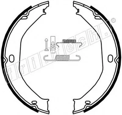 Комплект тормозных колодок, стояночная тормозная система fri.tech. купить